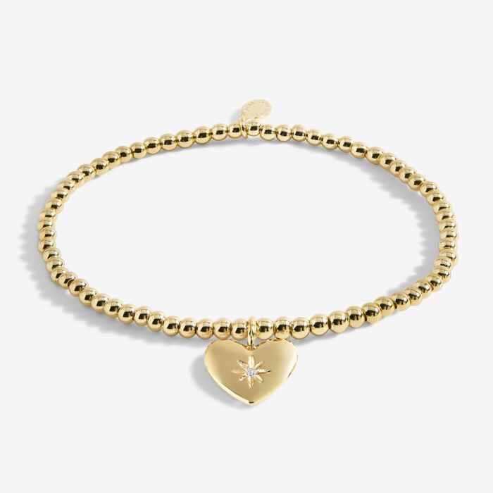 Joma Jewellery Gold A Little 'Heart Of Gold' Bracelet